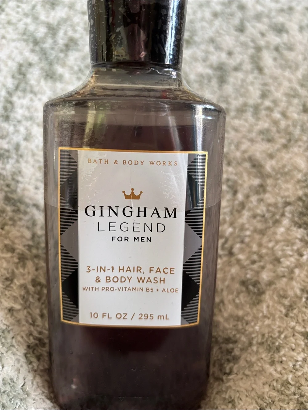 Bath & Body Works Gingham Legend Men's Body Wash 3in1 NWT 10oz.